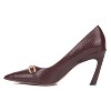 New York & Company Women's Katerina- Lizard Embossed Pump Heels - 3 of 4