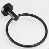 Phiestina High Quality Rustproof 304 Stainless Steel Matte Black Bathroom Accessories Set - 2 of 4