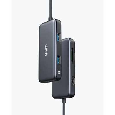 Anker PowerExpand 5-in-1 USB-C Media Hub - Gray