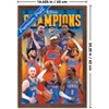 Trends International NBA Oklahoma City Thunder - 2025 NBA Finals Champions Framed Wall Poster Prints - 3 of 4