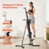 VEVOR Stair Stepper, Step Range Exercise Machine, Vertical Climber for Home Gym Exercise, Compact Folding Cardio Climber, Full-Body Workout Climber - 3 of 4