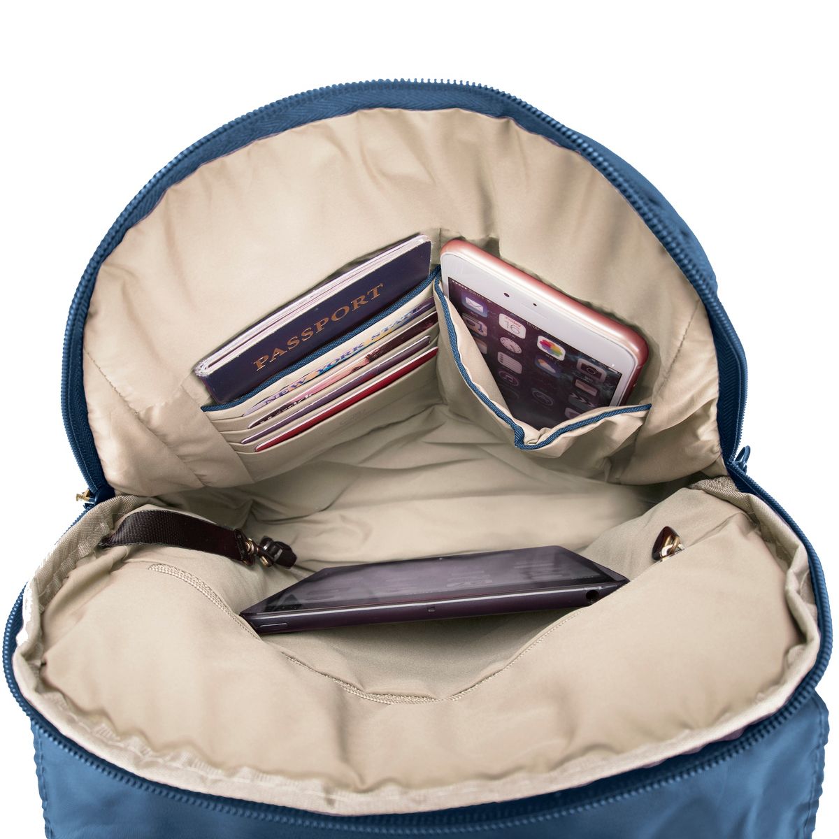 Travelon Anti-Theft Signature Slim Backpack - thumbnail 9