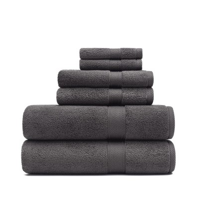 Standard Textile Hotel Luxury Lynova 100% Cotton, Smoked Pearl, Bath Towel - Set of 2