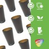 Silipint: Silicone Pint Glasses: 2 Pack Smoke - 16oz Unbreakable Cups - 3 of 4