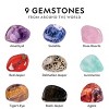 NATIONAL GEOGRAPHIC Rock Tumbler Kit with 3.Lb. Extra-Large Capacity, Rough Gemstones, Polishing Grit & Jewelry Fastenings - 3 of 4