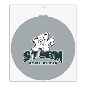 Lake Erie College Primary Logo Automotive Car Refrigerator Locker Vinyl Circle Magnet - 1 of 4