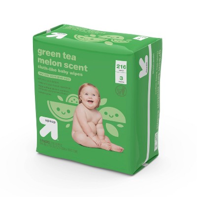 green tea melon baby wipes
