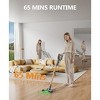 Itopfox Cordless Vacuum Cleaner, 580W/48KPA/65Mins, Super 1.8L Cup & Large LED Screen, Anti-Tangle, Lightweight with Charging Dock for Carpet, Floor - 4 of 4