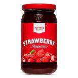 Strawberry Preserves - 18oz - Market Pantry™