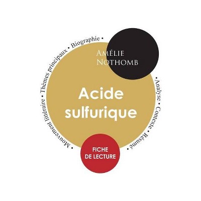 Fiche de lecture Acide sulfurique (Étude intégrale) - by  Amélie Nothomb (Paperback)