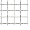 vidaXL Crimped Garden Wire Fence Stainless Steel 19.7"x19.7" 1.2"x1.2"x0.1" - 2 of 3