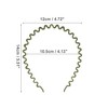 Unique Bargains Women's Classic Elegant Frosted Headband 5.51"x4.72" 1 Pc - 3 of 4