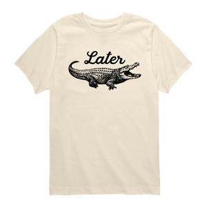 Boys' - Instant Message - Later Gator Short Sleeve Graphic T-Shirt - 1 of 4