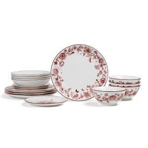 Stone Lain 16pc Esme Porcelain Dinnerware Set - 1 of 4