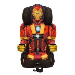 Iron Man 2-in-1 Harness Booster Car Seat - 1 of 4