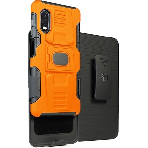 Nakedcellphone Rugged Case with Belt Clip Holster for Samsung Galaxy XCover Pro Phone (SM-G715, 2020) - 1 of 4