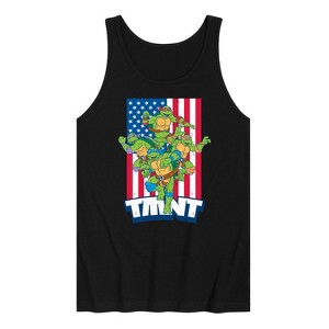 Men's - Teenage Mutant Ninja Turtles - USA Turtles Graphic Tank Top - 1 of 3