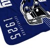 NFL New York Giants Helmet Stripes Flannel Fleece Blanket - 3 of 3