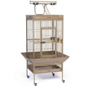 Prevue Pet Products 3152BLK Wrought Iron Select Bird Cage, Black Hammerstone - 1 of 4