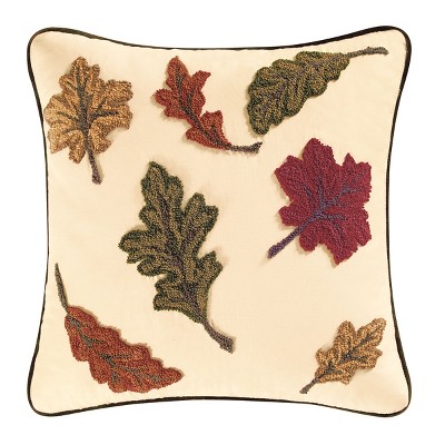 C&F Home 18" x 18" Cadence Tufted Thanksgiving Throw Pillow