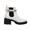CUSHIONAIRE Women's Julie chelsea boot with Jeweled strap +Memory Foam - 4 of 4