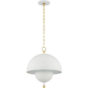 Mitzi Jojo 2 - Light Pendant in  Aged Brass/Soft White - 1 of 1