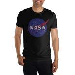 Men's NASA Space Logo Soft Hand Print Shirt