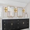 CityFurn 13.8" Wall Sconces with Alabaster Shade (Set of 2) - 2 of 4