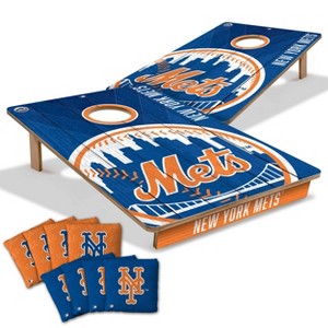 MLB New York Mets 2'x3' Wood Toss Game Set - 1 of 4