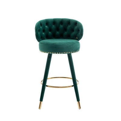NicBex Set of 2 Bar Stools for Kitchen Island,Modern Counter Bar Stools with Solid Wood Legs,Bar Chairs for Dining Rooms,Kitchens Islands
