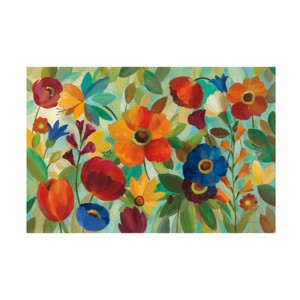 Trademark Fine Art -Silvia Vassileva 'Summer Floral V' Canvas Art - 1 of 4