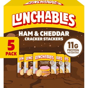 Oscar Mayer Ham Lunchables - 17.5oz/5pk - 1 of 4