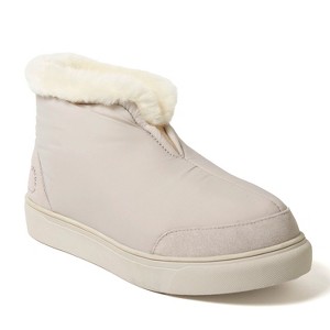 Fireside by Dearfoams Women's Shearling Warm Up Bootie - 1 of 4