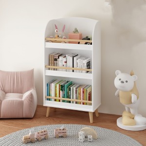 Kids Bookshelf with 3 Tiers and Toy Storage, Book Display Shelf and Organizer Rack for Kids’ Bedroom, Study,  Perfect for Books and Toys. - 1 of 4