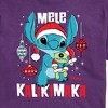 Men's - Lilo and Stitch - Mele Kalikimaka Short Sleeve Graphic T-Shirt - 2 of 4