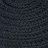 Colonial Mills Boca Raton - Navy 7 Ft x9 Ft Oval Rug Indoor/Outdoor 100% Polypropylene - 3 of 4