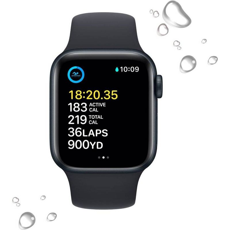Refurbished Apple Watch SE GPS + Cellular (2022, 2nd Generation) with Sport Band - Target Certified Refurbished, 3 of 6