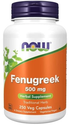 Fenugreek 500 mg by Now Foods  -  250 VegCap