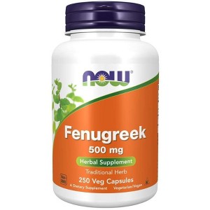 Fenugreek 500 mg by Now Foods  -  250 VegCap - 1 of 1