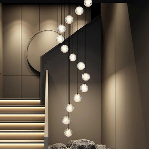 14-Lights Staircase Chandelier - 1 of 4