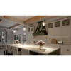 Urban Ambiance Luxury Urban Loft Pendant Light,  14.875"H x 7"W,  Galvanized Steel Finish, UHP3270 - 2 of 4