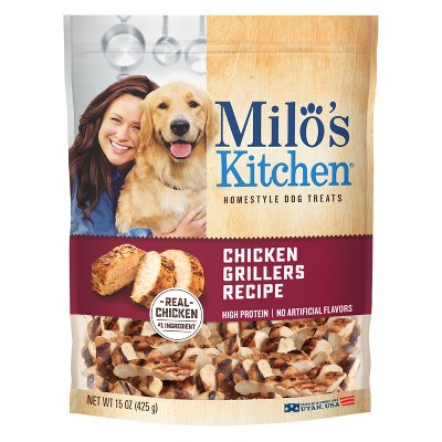 Milo's Chicken Grillers Dog Treats - 15oz
