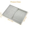 Unique Bargains 2 in 1 Jewelry Tray Stackable Tray Showcase for Rings Earrings Necklace Pendants 1 Pc - 4 of 4