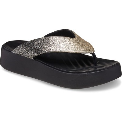 Crocs Women's Getaway Chunky Glitter Flip Flop Platform Sandals - image 5