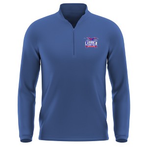 Men's Lubbock Christian University Adult Active Sport 1/4 Zip Pullover Left Chest Logo - 1 of 4