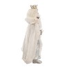 Kurt Adler 21-Inch Silver, White and Lavender Blue Standing Santa - 2 of 4