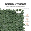 VEVOR Ivy Privacy Fence, 96 x 72 in Artificial Green Wall Screen, Greenery Ivy Fence with Mesh Cloth Backing and Strengthened Joint, Faux Hedges Vine - 3 of 4