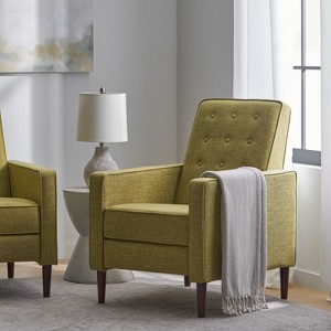 GDFStudio Mason Mid-Century Modern Tufted Pushback Recliners - 1 of 4