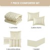 Nanshing 7pc Queen Calioppa Abstract Comforter Set Gold - 3 of 4