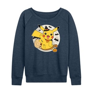 Women's Pokémon Pikachu Moon Witch Lightweight French Terry Slouchy ...